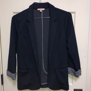 Navy blue blazer